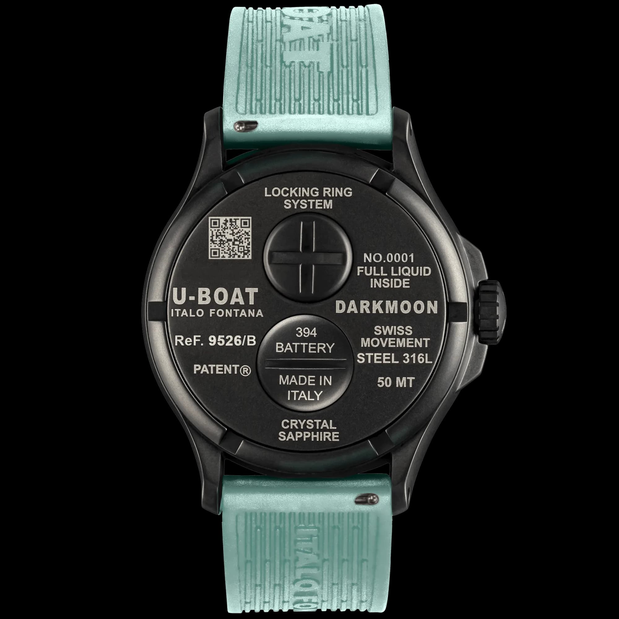 DARKMOON BK CURVE AQUAMARINE PVD - thumbnail 2