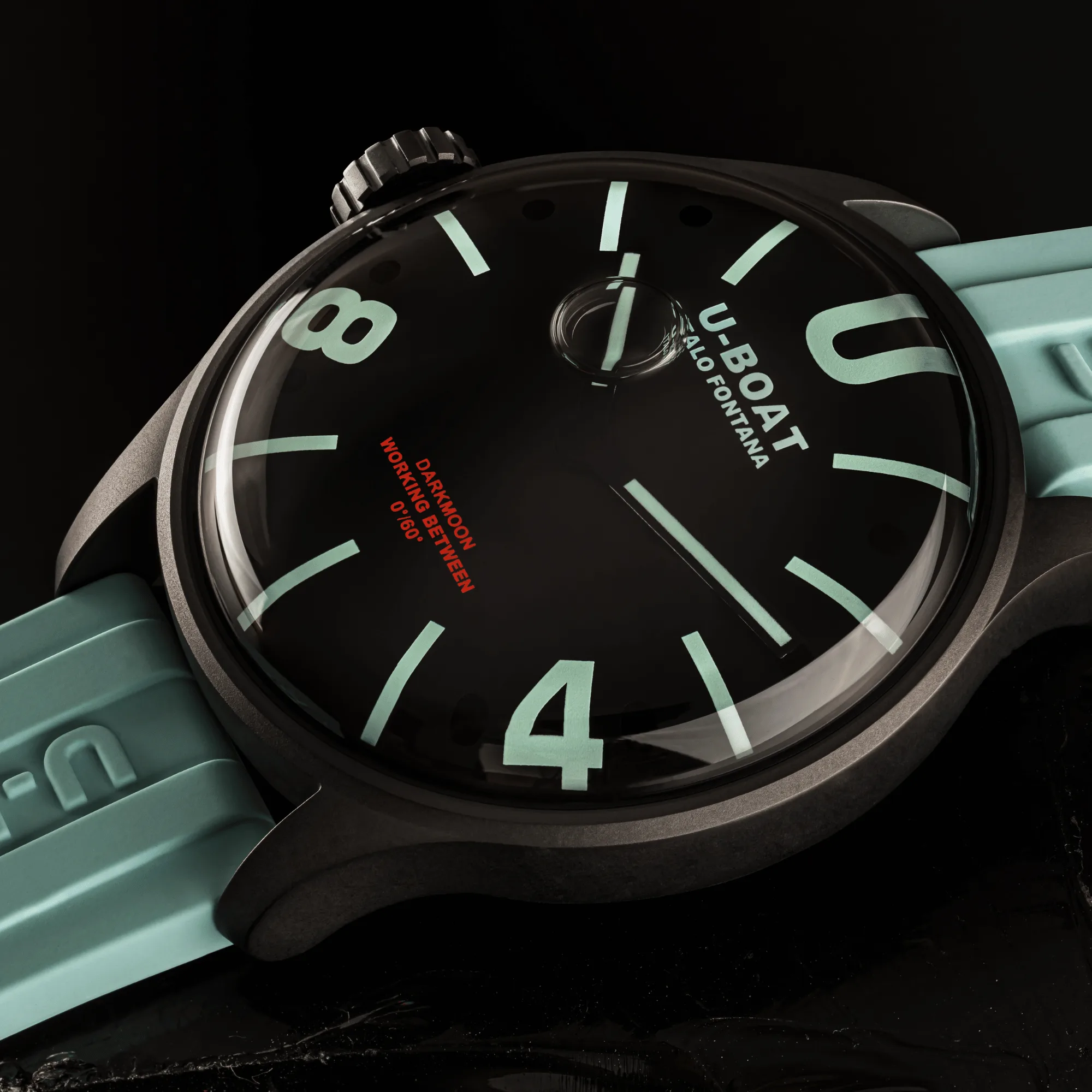 DARKMOON BK CURVE AQUAMARINE PVD - thumbnail 4