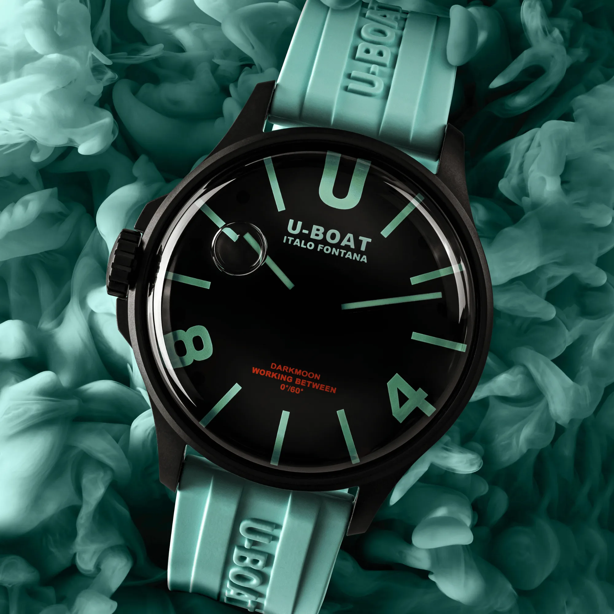 DARKMOON BK CURVE AQUAMARINE PVD - thumbnail 3