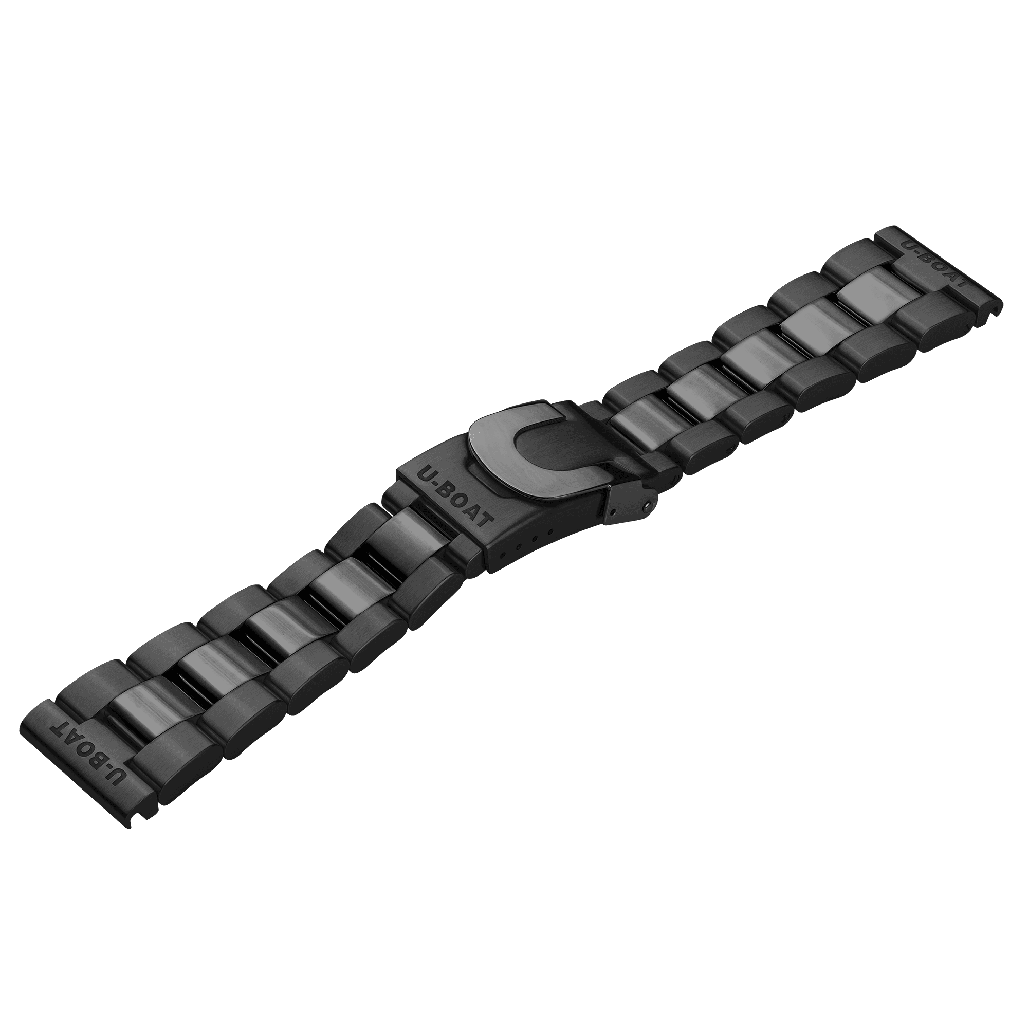 U-BOAT  BLACK METAL BRACELET 20MM