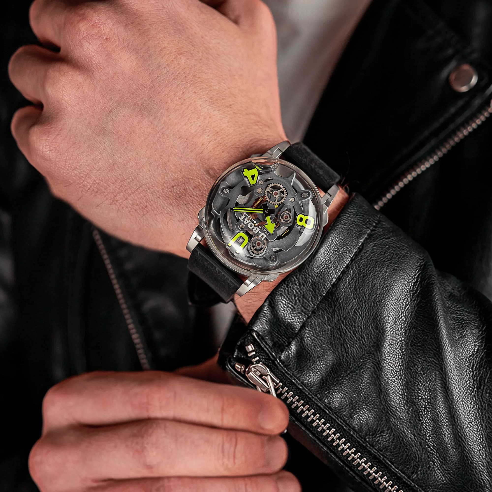 U-65 44MM SS GREEN - thumbnail 4
