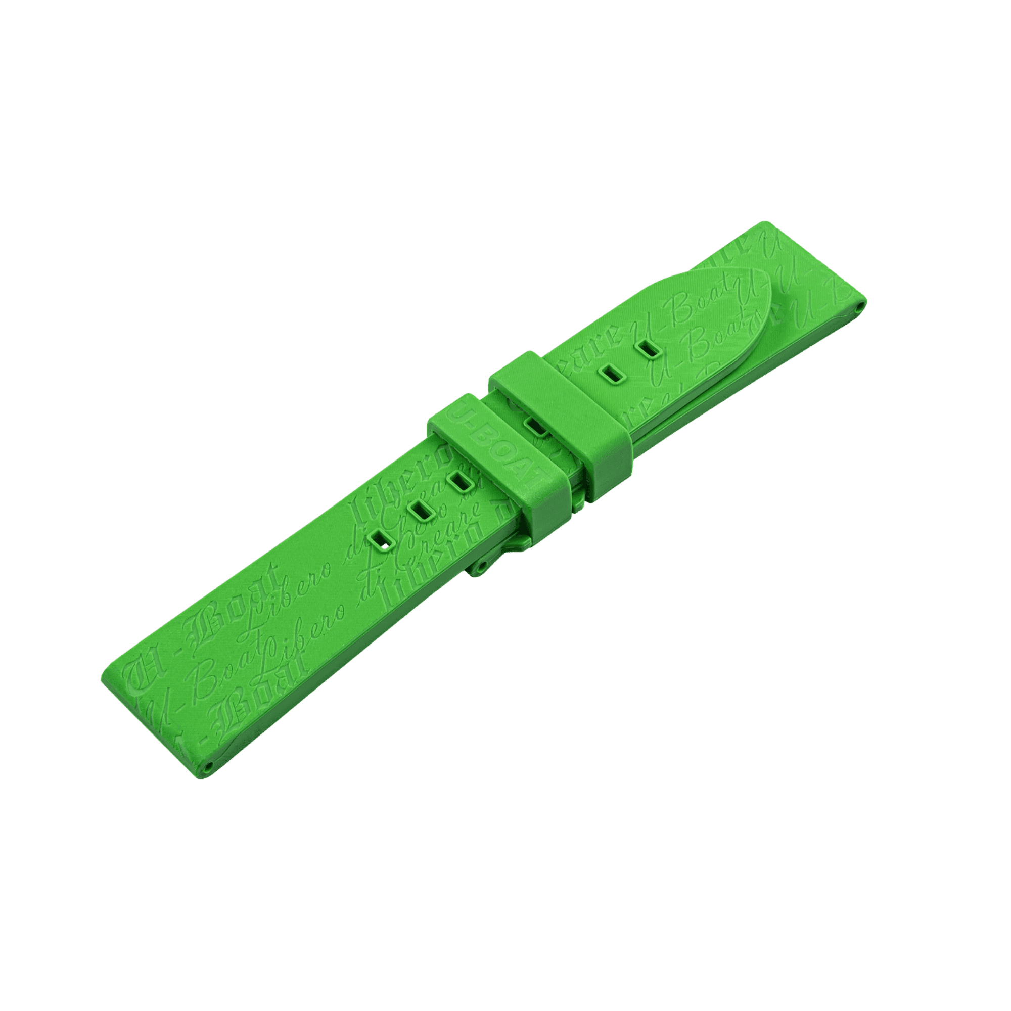 U-BOAT STRAP LIBERO DI CREARE 22/20 GREEN VELVET QUICK RELEASE