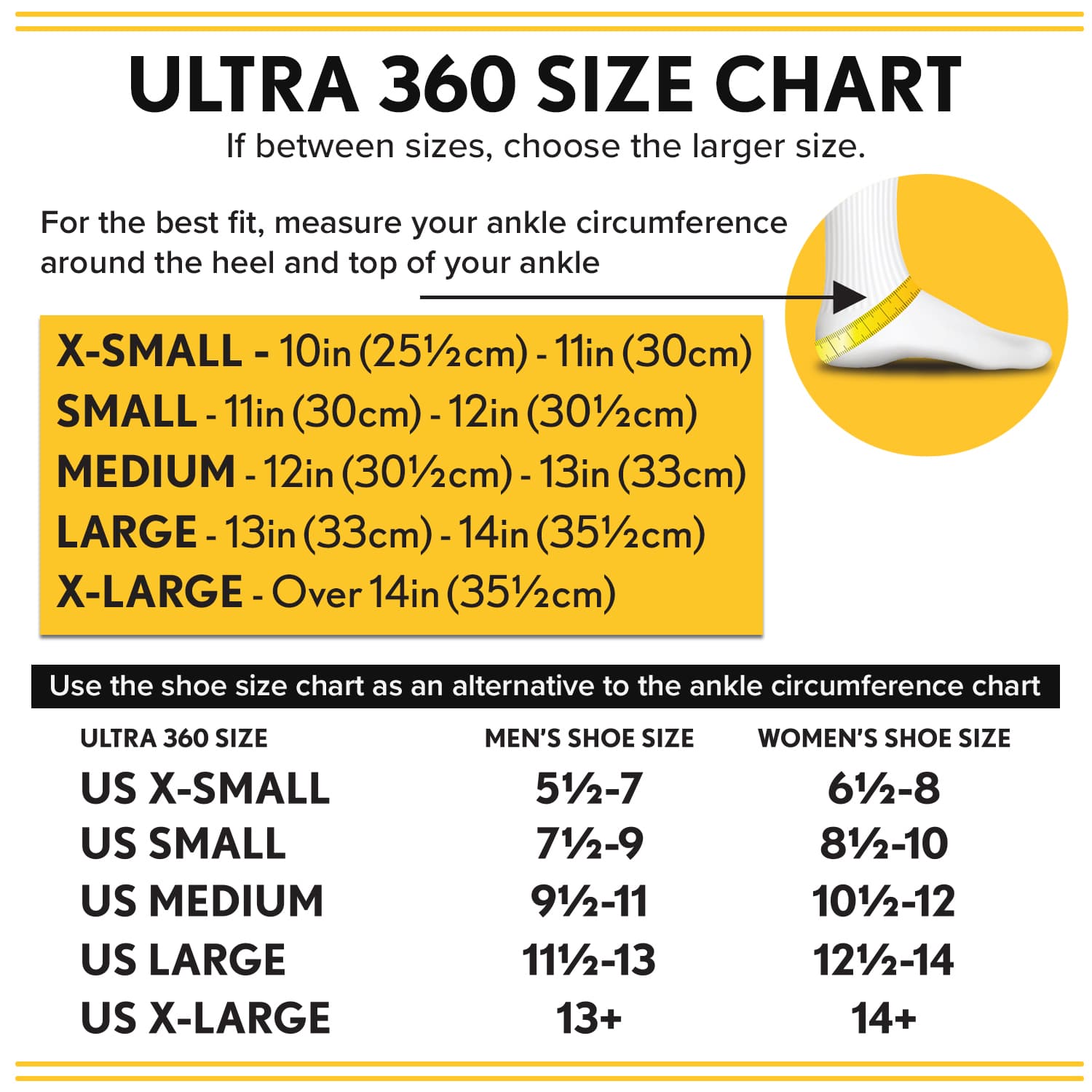 Ultra 360® Lace-Up Ankle Brace for Stability, Sprain Support & Everyday Wear - thumbnail 7