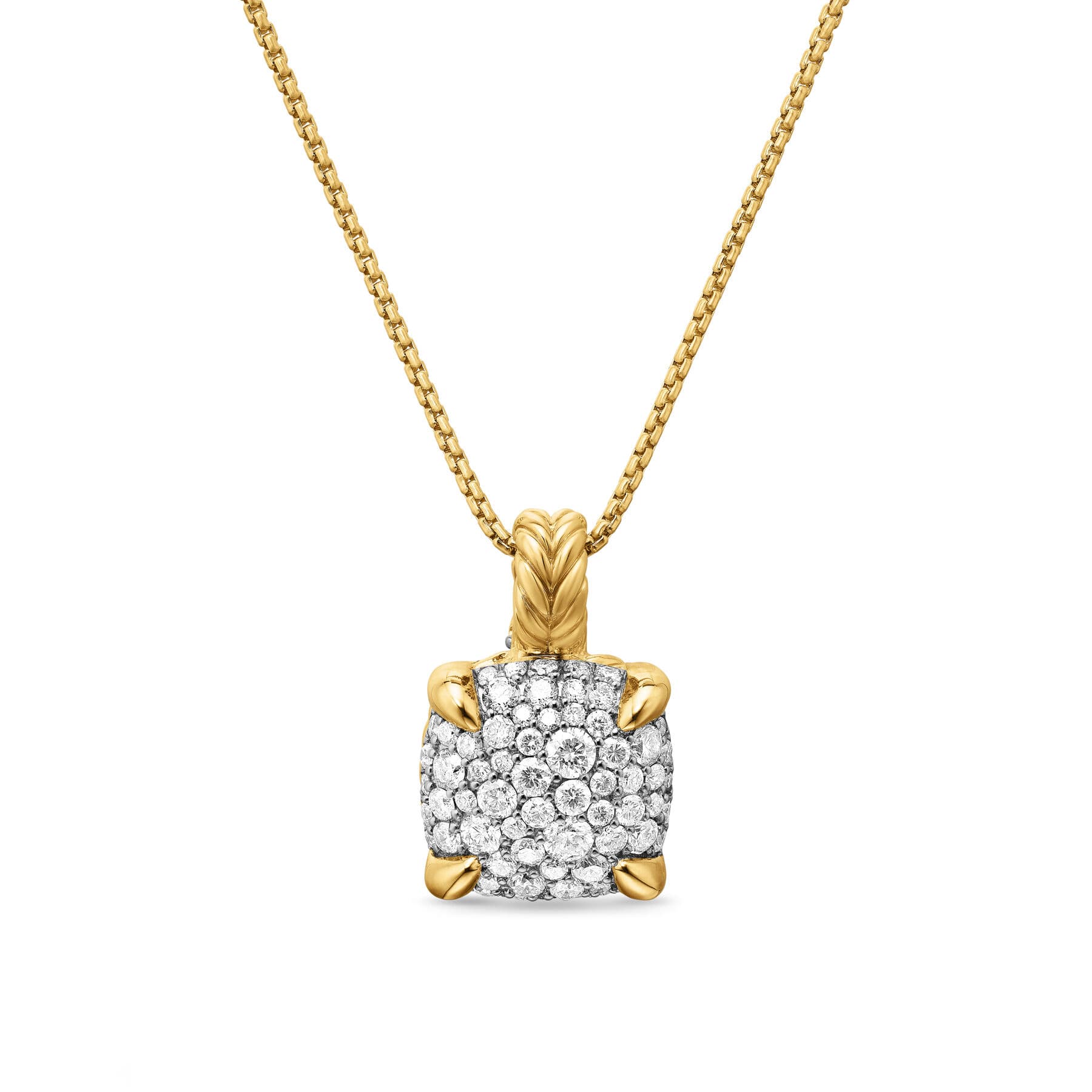 Pave Diamond ChÃtelaine Pendant