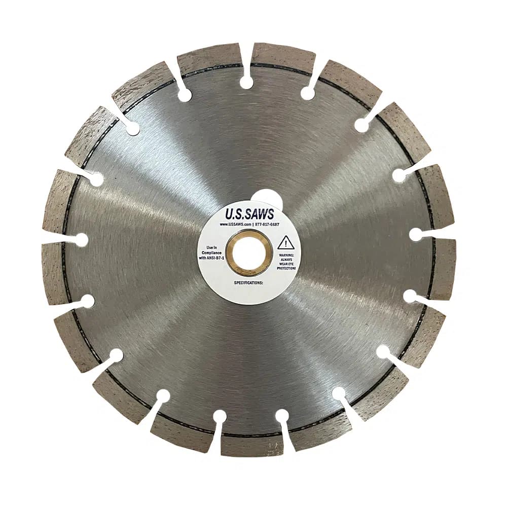 8″ x .150″ x 1″ Soft Bond Concrete Blade