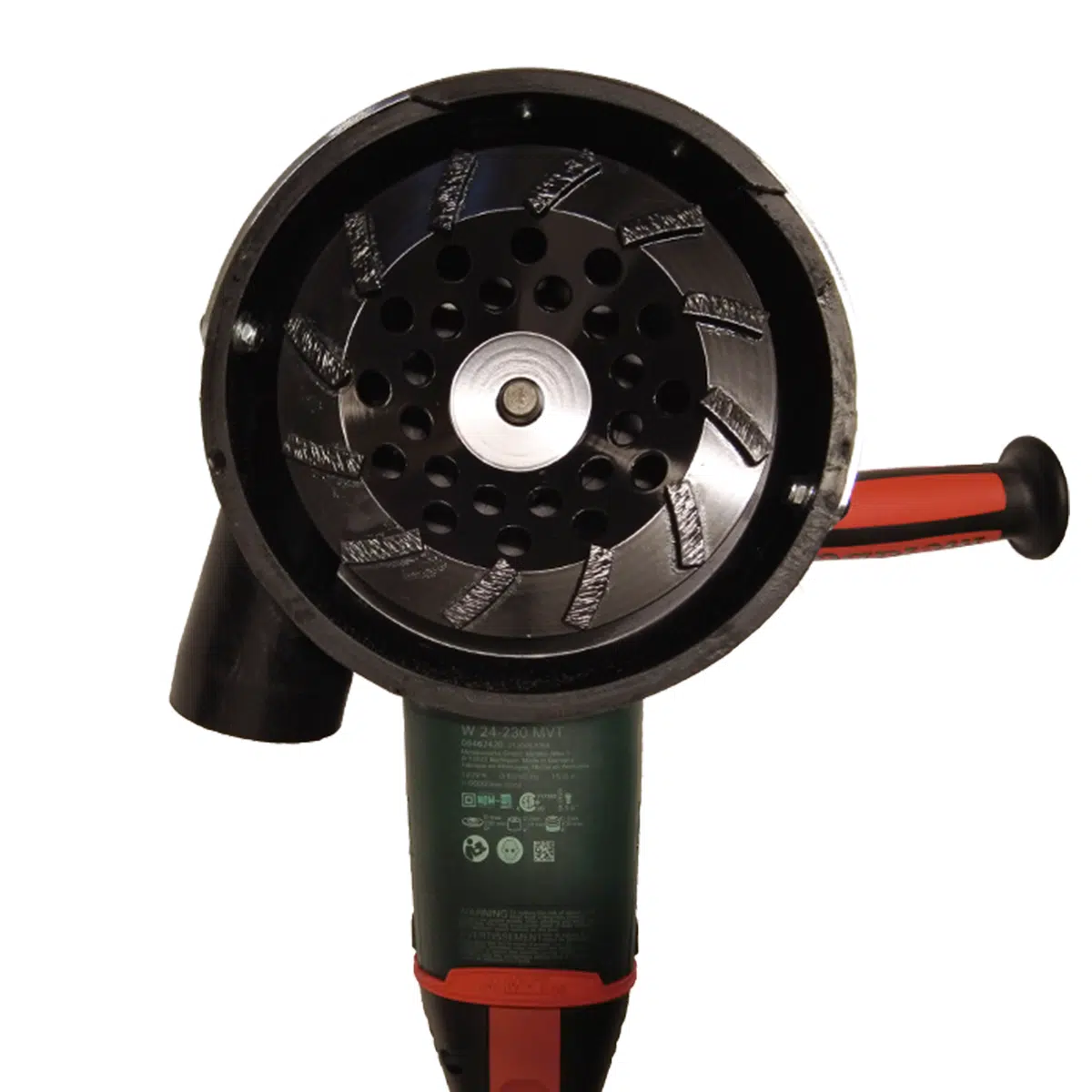 7″ Grinder Package | 12 Segment Turbo Cup Wheel - thumbnail 2