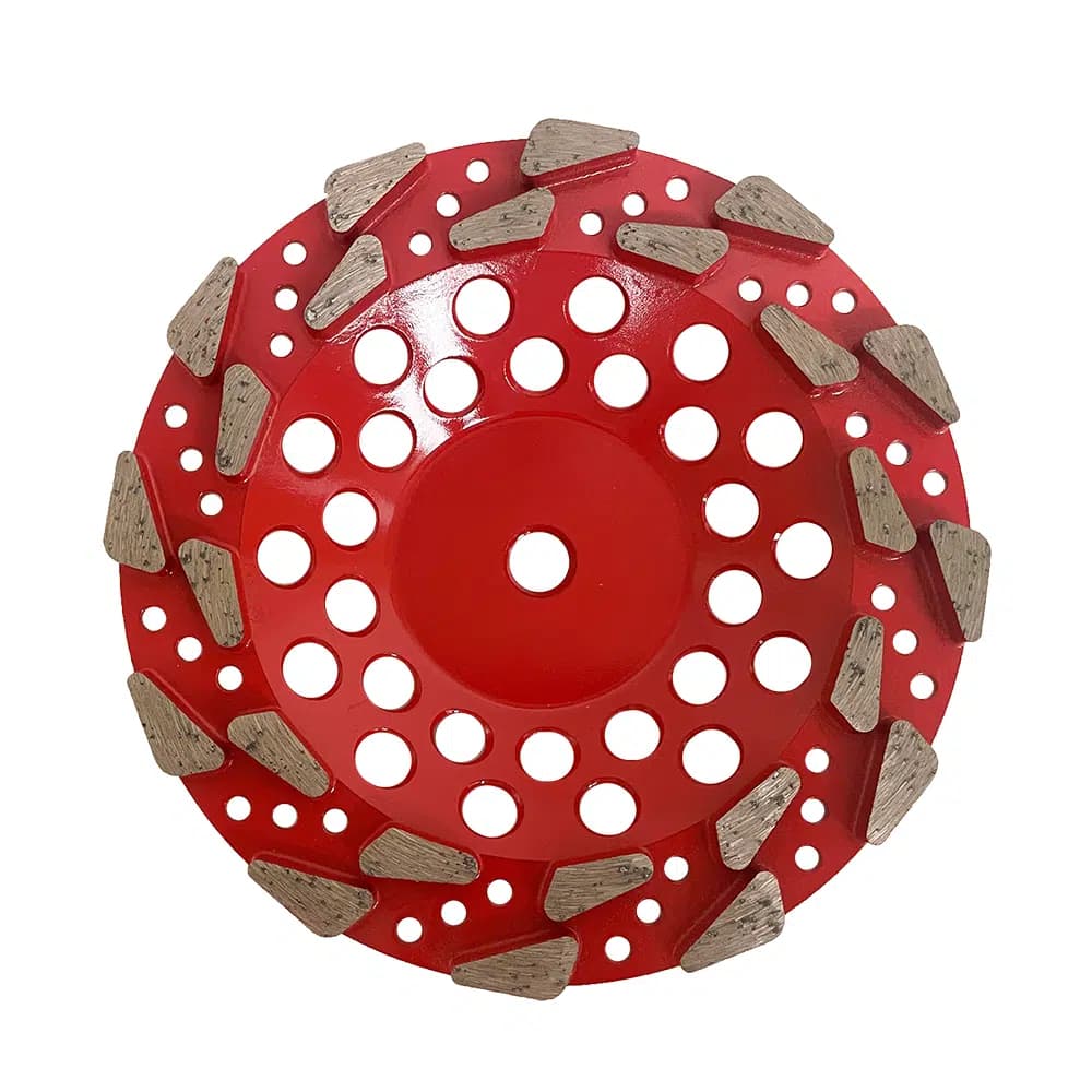 7″ 18 Tear Drop Threaded Cup Wheel
