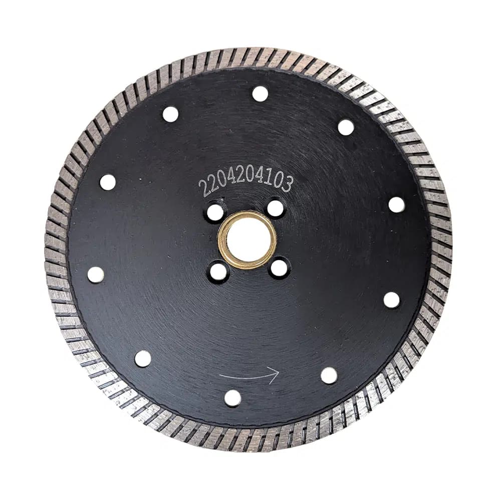6″ x .100 x 5/8-7/8″ Turbo Wave Blade