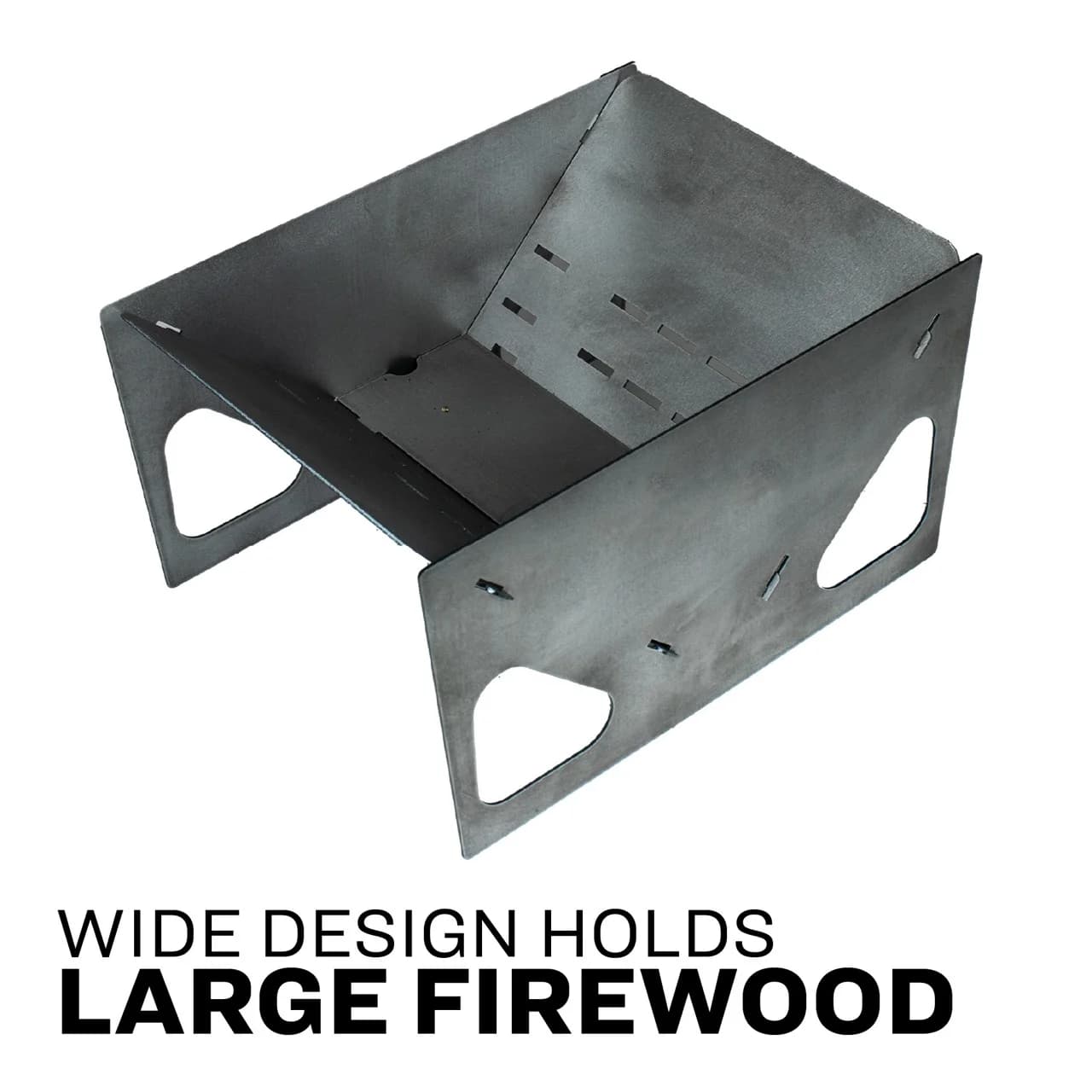 US15VP Portable Collapsible Rectangular Fire Pit - thumbnail 6