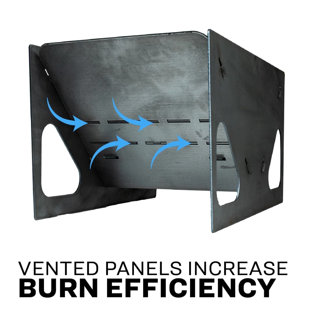 US15VP Portable Collapsible Rectangular Fire Pit - thumbnail 7