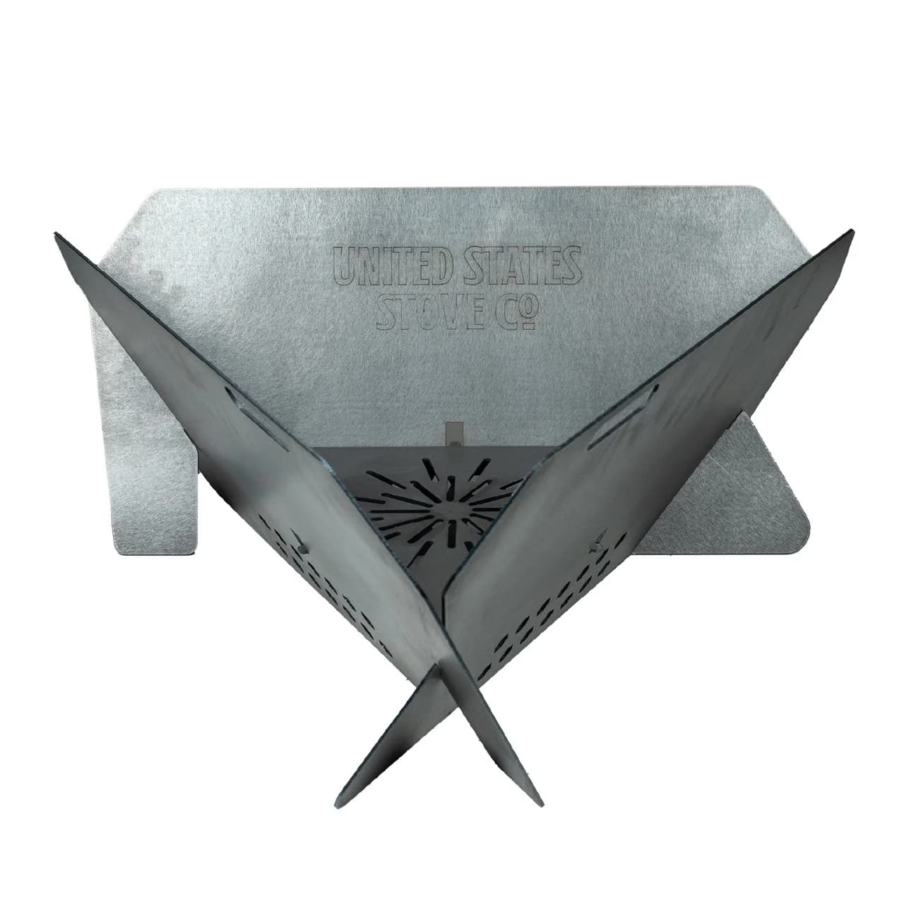 US23TP Portable Collapsible Triangular Fire Pit
