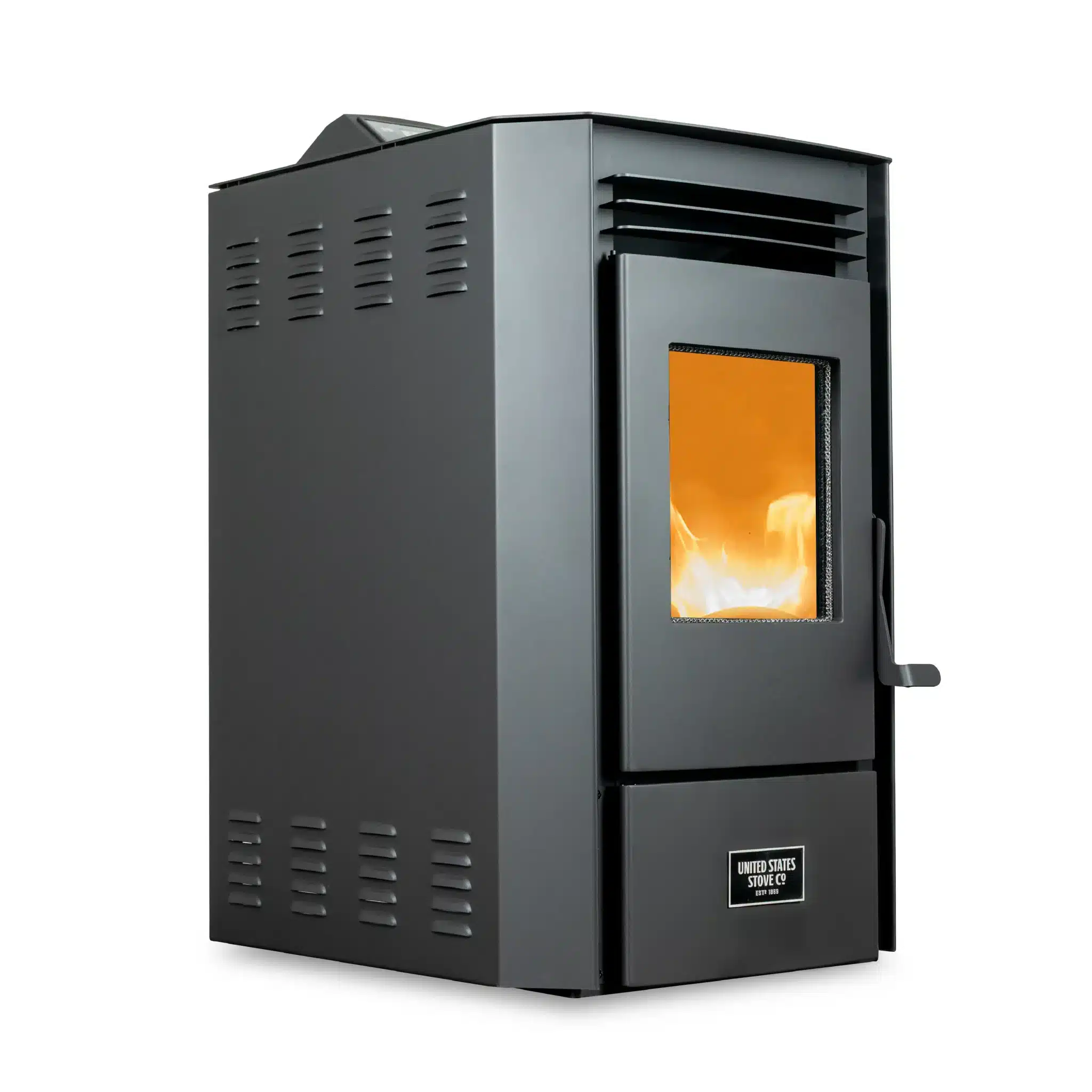 US Stove US5513-W Pellet Stove 40 lb. Hopper (1,800 Sq. Ft.)