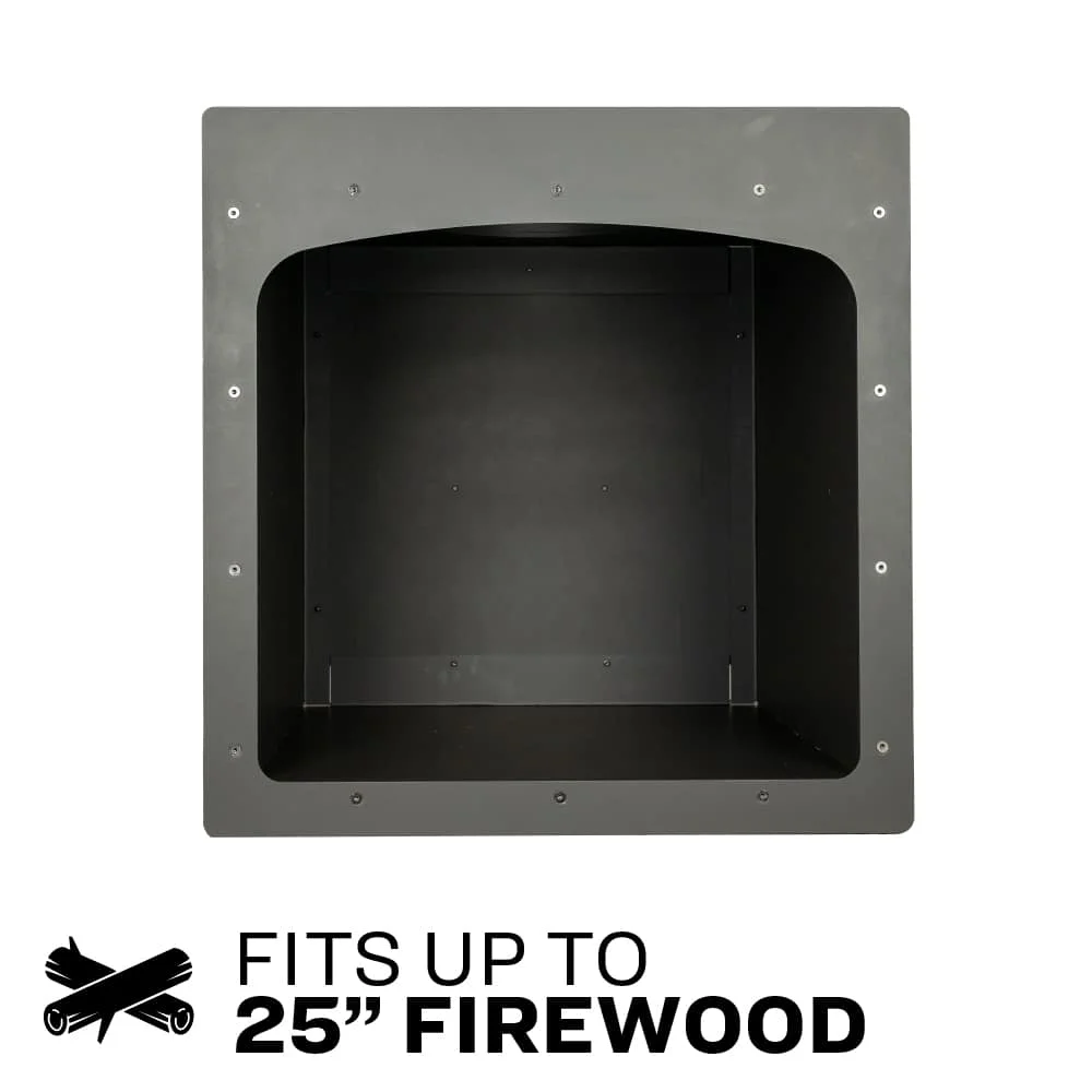 Outdoor Steel Fireplace 28″ (Insert Only) - thumbnail 7