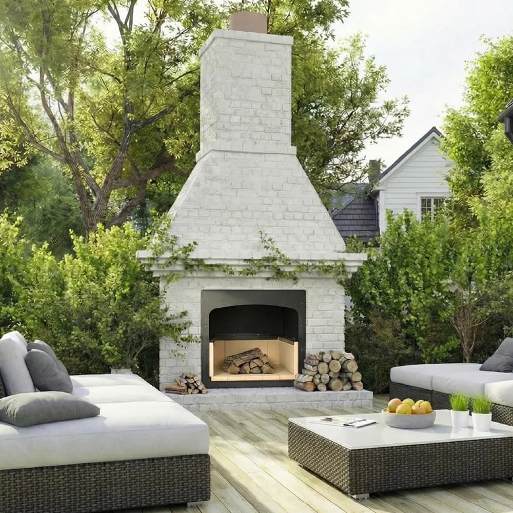 Outdoor Steel Fireplace 28″ (Insert Only) - thumbnail 8
