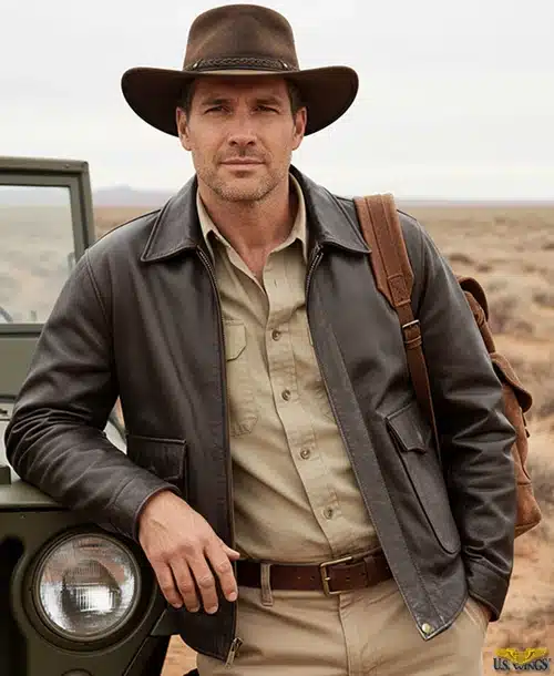 Cooper Original™ Striated Lambskin Adventurer Jacket - thumbnail 2