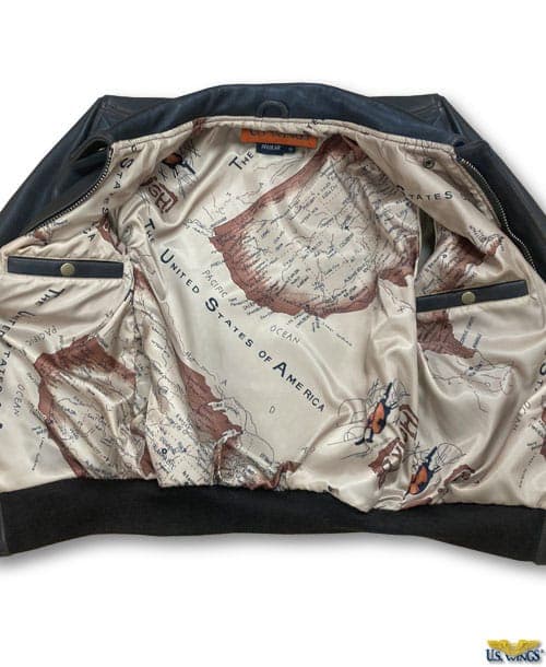 American Junior Pilot Goatskin A-2 - thumbnail 3
