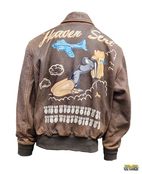 Heaven Sent 50 Mission™ WWII A-2 Jacket - thumbnail 2
