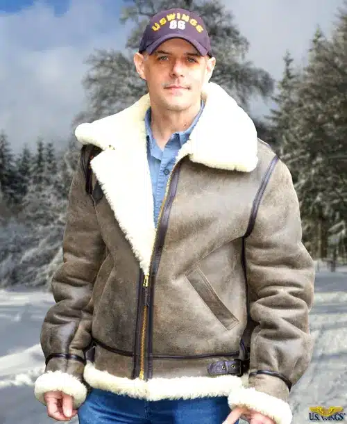 Cooper Original™ 50 Mission™ B-3 Shearling Bomber Jacket - thumbnail 6