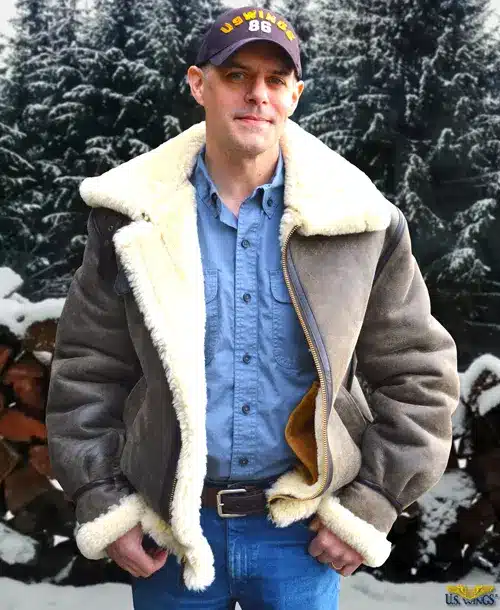 Cooper Original™ 50 Mission™ B-3 Shearling Bomber Jacket - thumbnail 8
