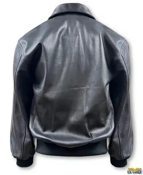 Cooper Original™ Black Goatskin “Presidential” A-2 Jacket - thumbnail 2