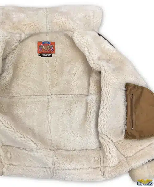 Cooper Original™ 50 Mission™ B-3 Shearling Bomber Jacket - thumbnail 4