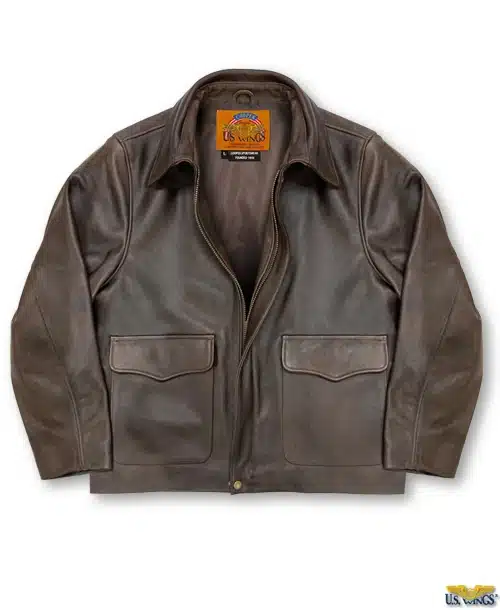 Cooper Original™ Vintage Cowhide Leather Indy-Style Jacket - thumbnail 3