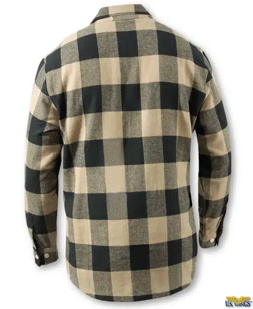 Heavyweight Plaid Flannel Shirt - thumbnail 3