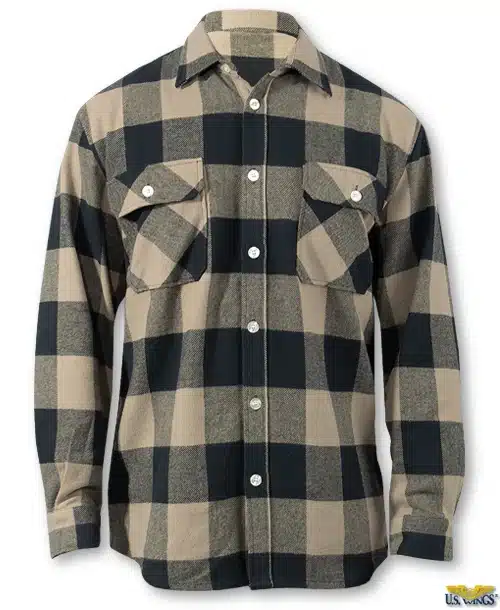 Heavyweight Plaid Flannel Shirt