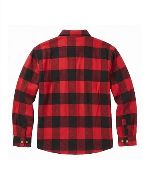 Heavyweight Plaid Flannel Shirt - thumbnail 9