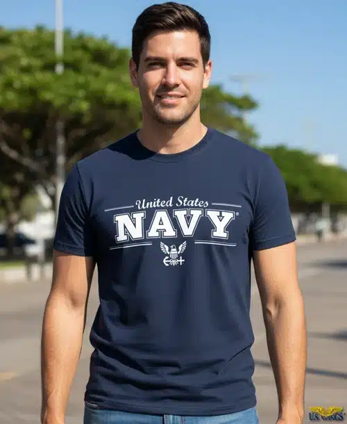 US Navy w/ Emblem T-Shirt - thumbnail 2