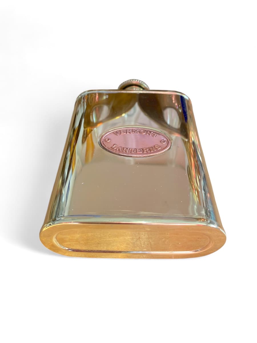 Brass Oil Can Flask and Funnel Set - thumbnail 3