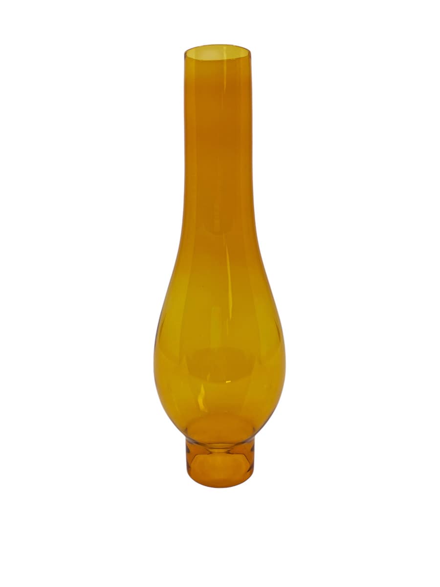 Oil Lamp Chimney #3 Amber – 1 5/8″ x 8.5″