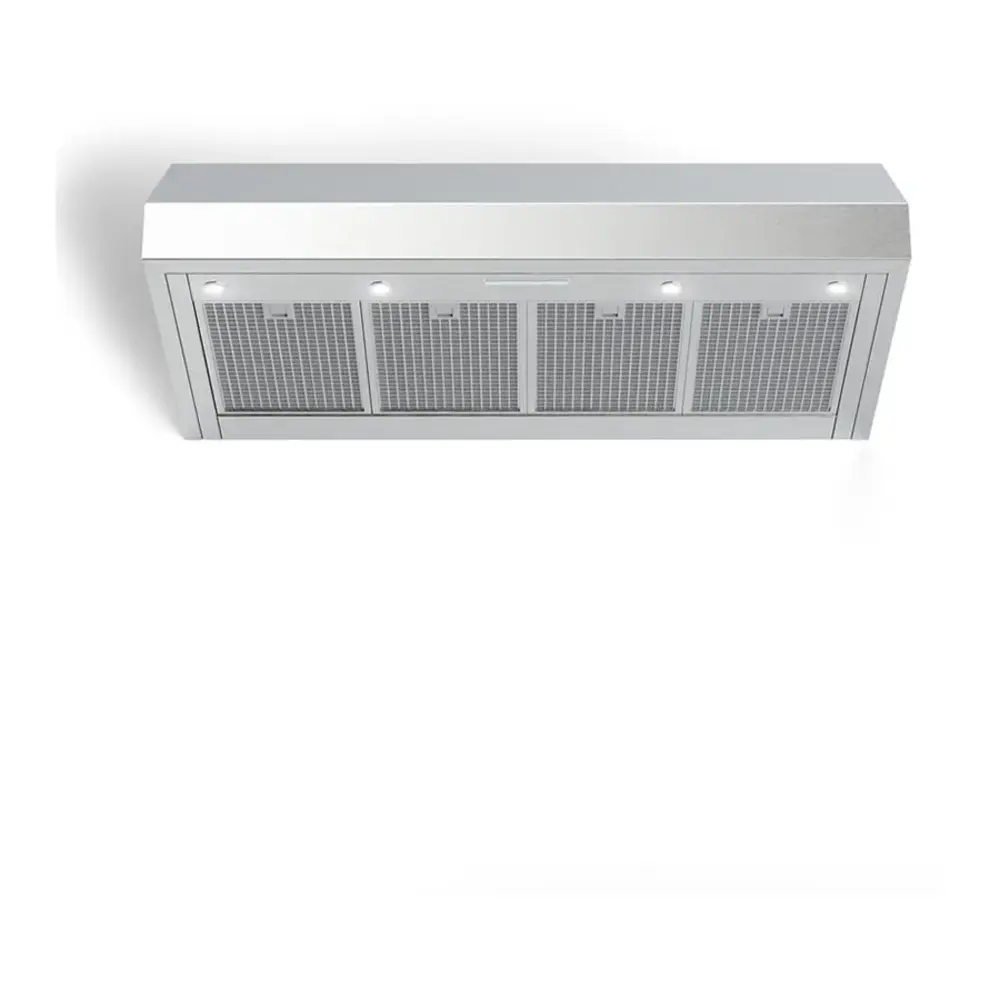 Verona VELP4810GSS 48 inch Designer Low Profile Under Cabinet Range Hood with 1200 CFM, Stainless Steel Baffle Filters, LED Lighting in Stainless Steel - thumbnail 4