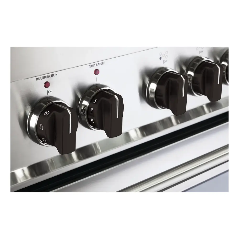 Verona VEKNDIESBLK Color Knob Set for Prima Designer Single Oven Induction Range (Black) - thumbnail 2