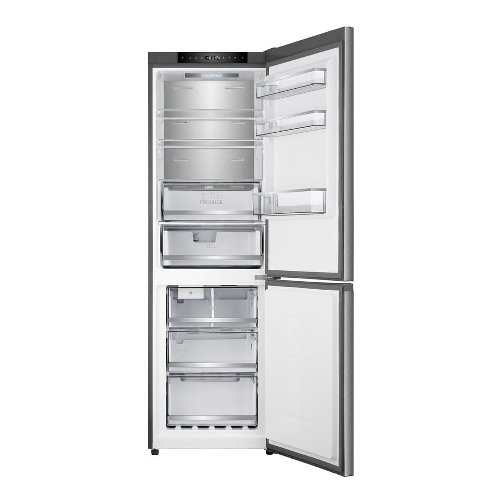 Verona VEFBF2411RISL 24 inch Bottom Freezer Refrigerator with 11.4 cu. ft. Total Capacity, Automatic Ice Maker, Sabbath Mode, Energy Star in Stainless Steel Look - thumbnail 4