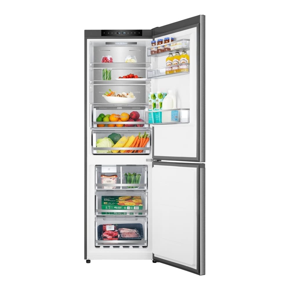 Verona VEFBF2411RISL 24 inch Bottom Freezer Refrigerator with 11.4 cu. ft. Total Capacity, Automatic Ice Maker, Sabbath Mode, Energy Star in Stainless Steel Look - thumbnail 5