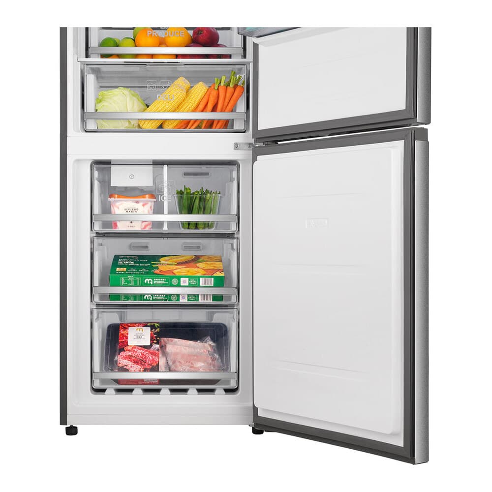 Verona VEFBF2411RISL 24 inch Bottom Freezer Refrigerator with 11.4 cu. ft. Total Capacity, Automatic Ice Maker, Sabbath Mode, Energy Star in Stainless Steel Look - thumbnail 8
