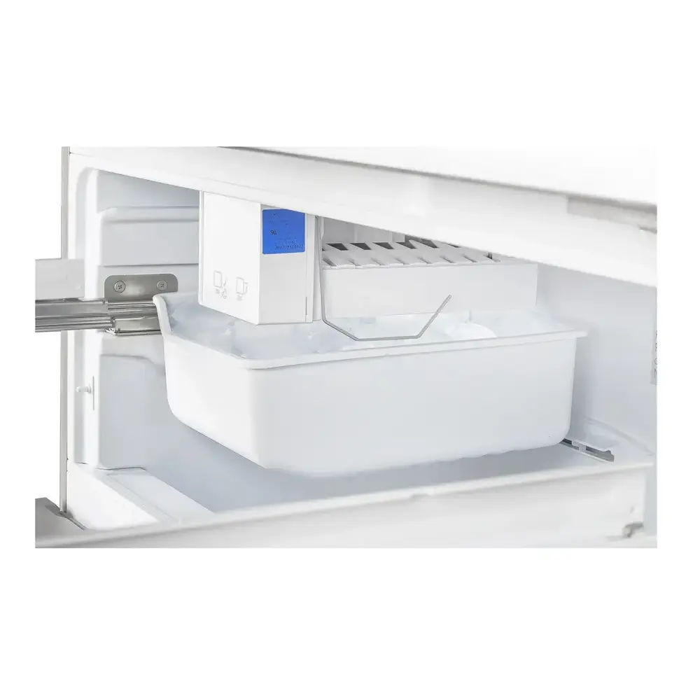 Verona VEFBF3017RISL 30 inch Freestanding Bottom Freezer Refrigerator with 17.6 cu. ft. Total Capacity, Automatic Ice Maker, Recessed Handle (Stainless Steel Look) - thumbnail 8
