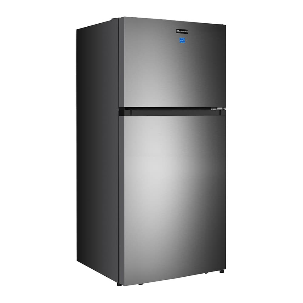 Verona VEFTF3018RSL 30 inch Top Freezer Refrigerator with 18.1 cu. ft. Total Capacity, LED Lighting, Reversible Doors, Gallon Door Storage, Recessed Handle, Energy Star (Stainless Steel Look) - thumbnail 6