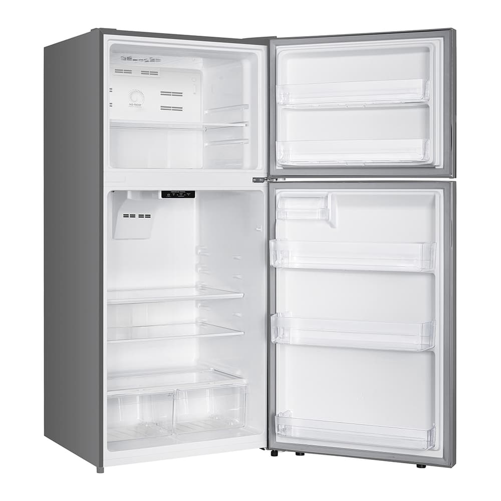 Verona VEFTF3018RSL 30 inch Top Freezer Refrigerator with 18.1 cu. ft. Total Capacity, LED Lighting, Reversible Doors, Gallon Door Storage, Recessed Handle, Energy Star (Stainless Steel Look) - thumbnail 7