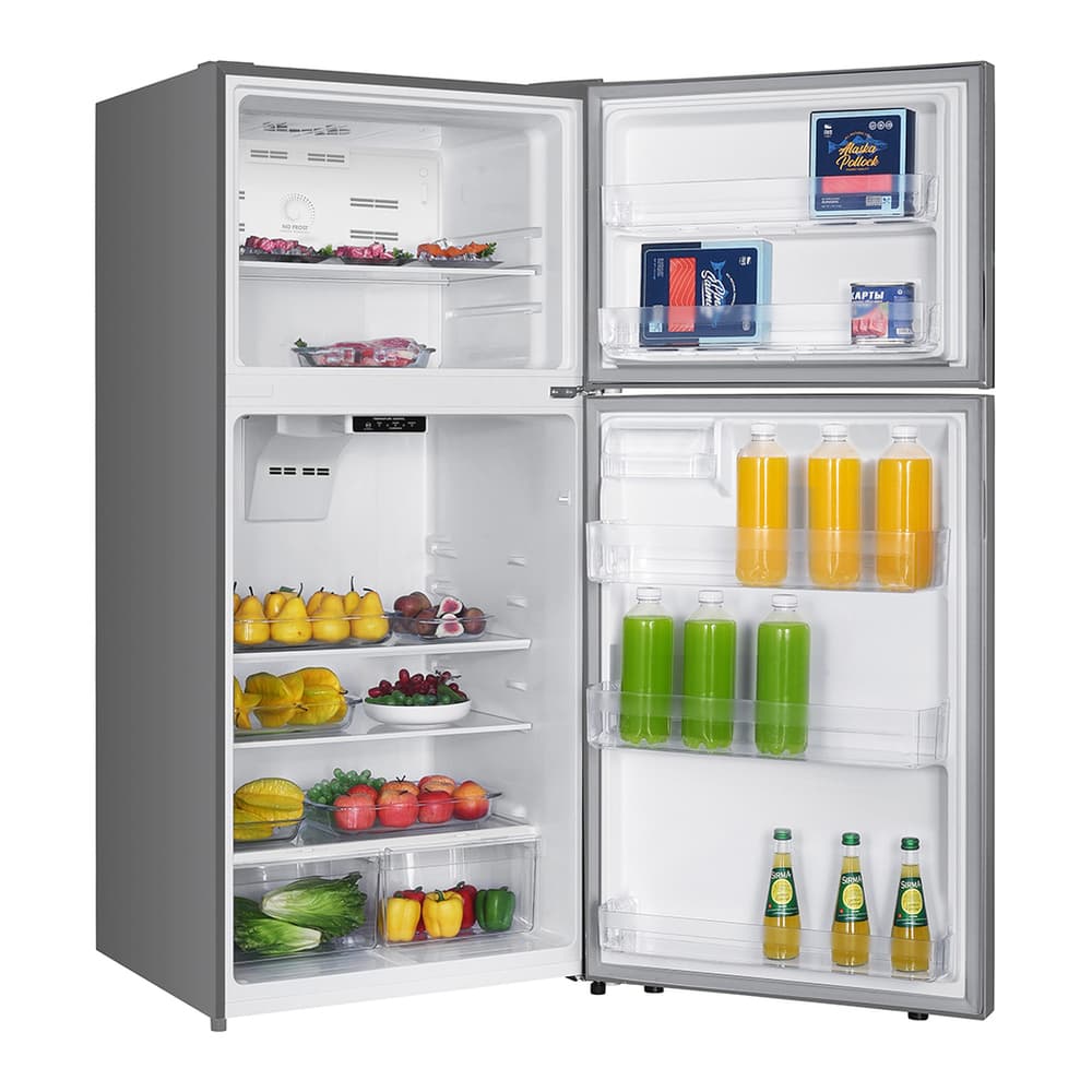 Verona VEFTF3018RSL 30 inch Top Freezer Refrigerator with 18.1 cu. ft. Total Capacity, LED Lighting, Reversible Doors, Gallon Door Storage, Recessed Handle, Energy Star (Stainless Steel Look) - thumbnail 8