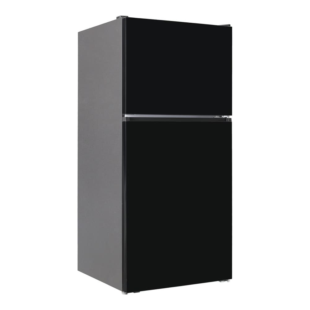 Verona VEFTF3324RBK 33 inch Top Freezer Refrigerator with 24 cu. ft. Total Capacity, Reversible Doors, Recessed Handle, Energy Star (Black) - thumbnail 6