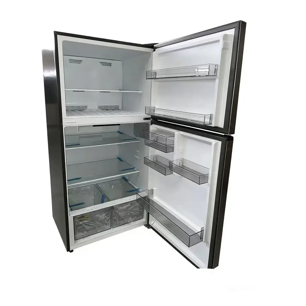 Verona VEFTF3324RSL 33 inch Top Freezer Refrigerator with 24 cu. ft. Total Capacity, Reversible Doors, Recessed Handle, Energy Star (Stainless Steel Look) - thumbnail 7