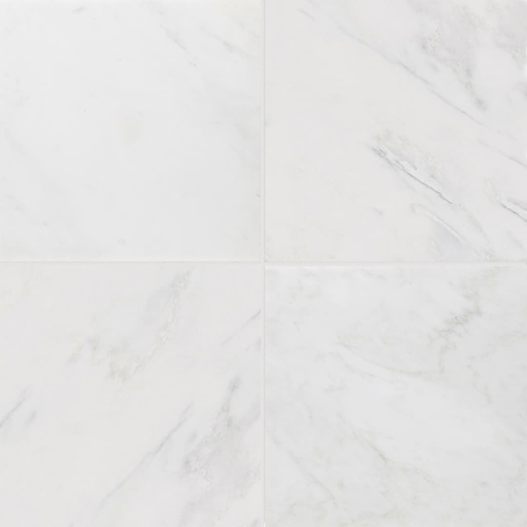 Bianco Bello Honed 18x18x3/8 (198044)