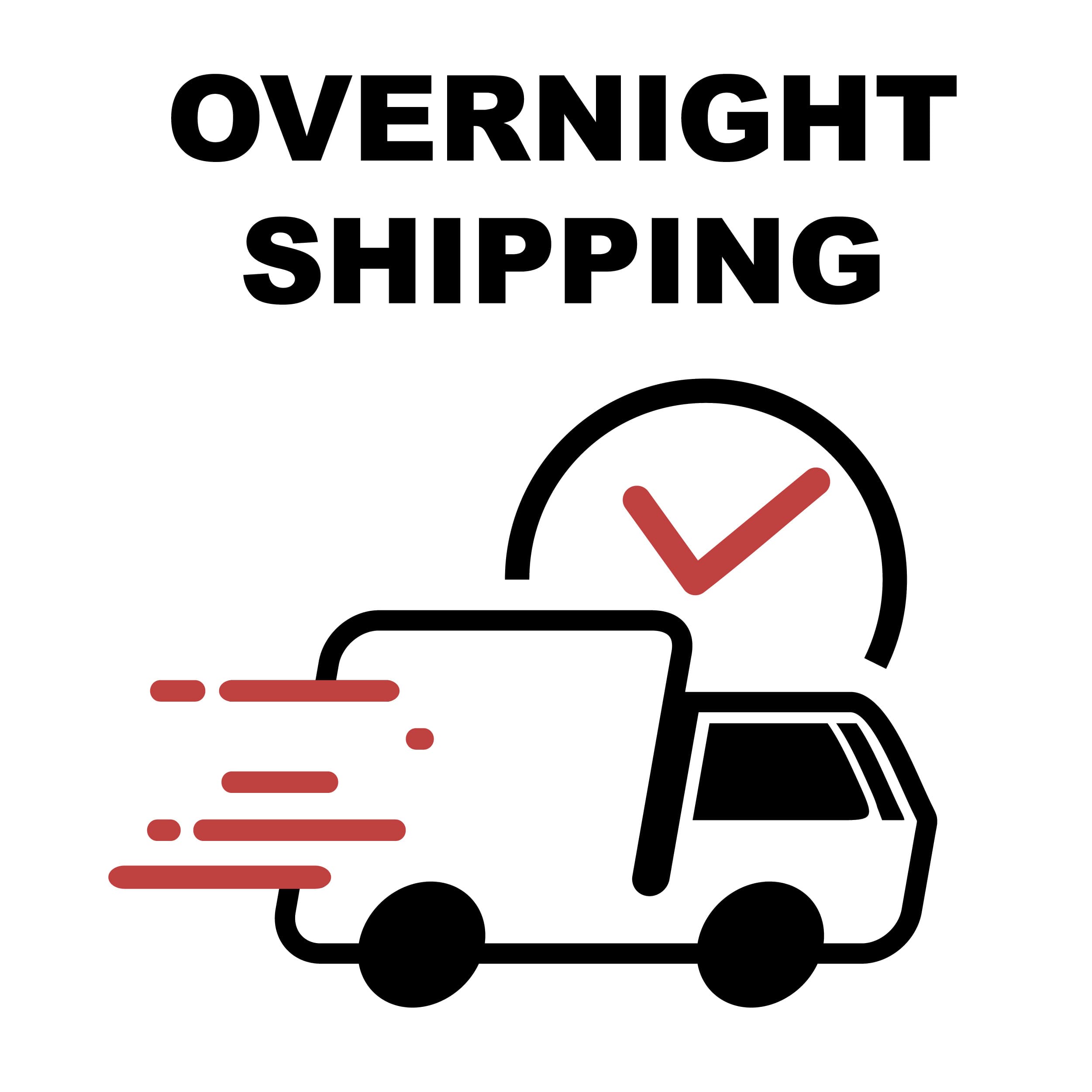 Overnight Shipping (Automatically Links to your Order)