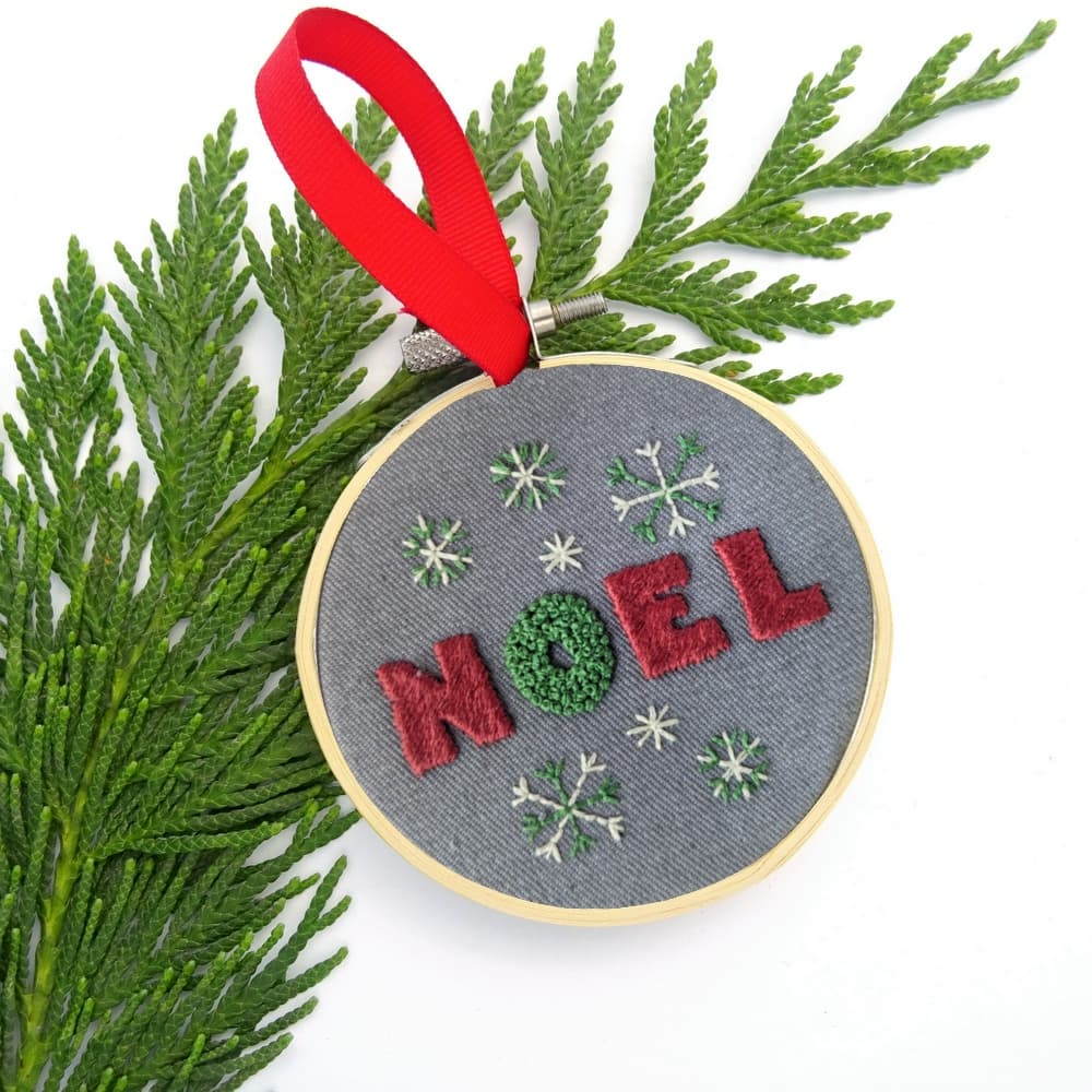 Christmas Traditions Ornament Set Hand Embroidery Pattern - thumbnail 4