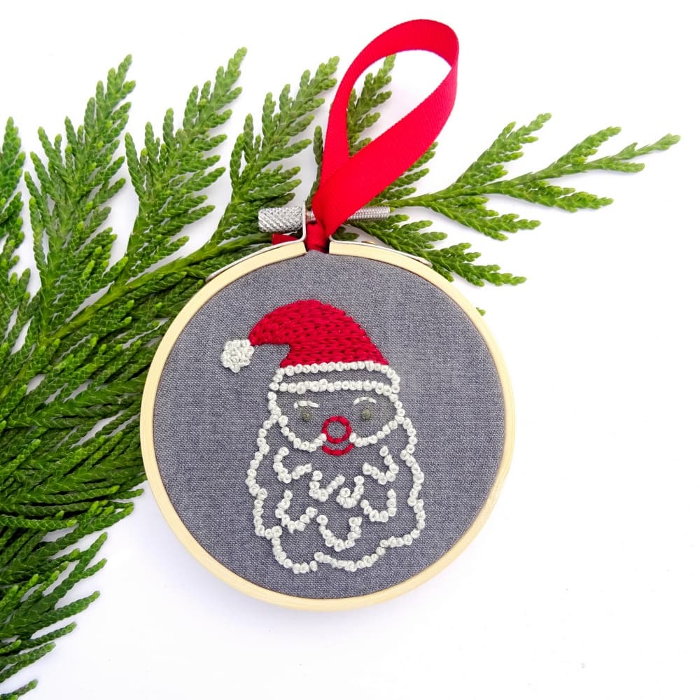 Christmas Characters Ornament Set Hand Embroidery Pattern - thumbnail 2