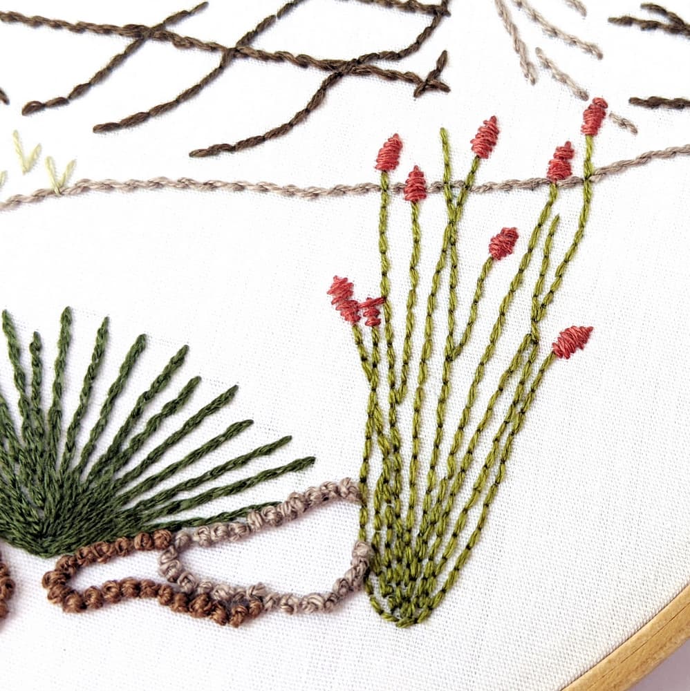 Guadalupe Mountains National Park Hand Embroidery Pattern - thumbnail 4