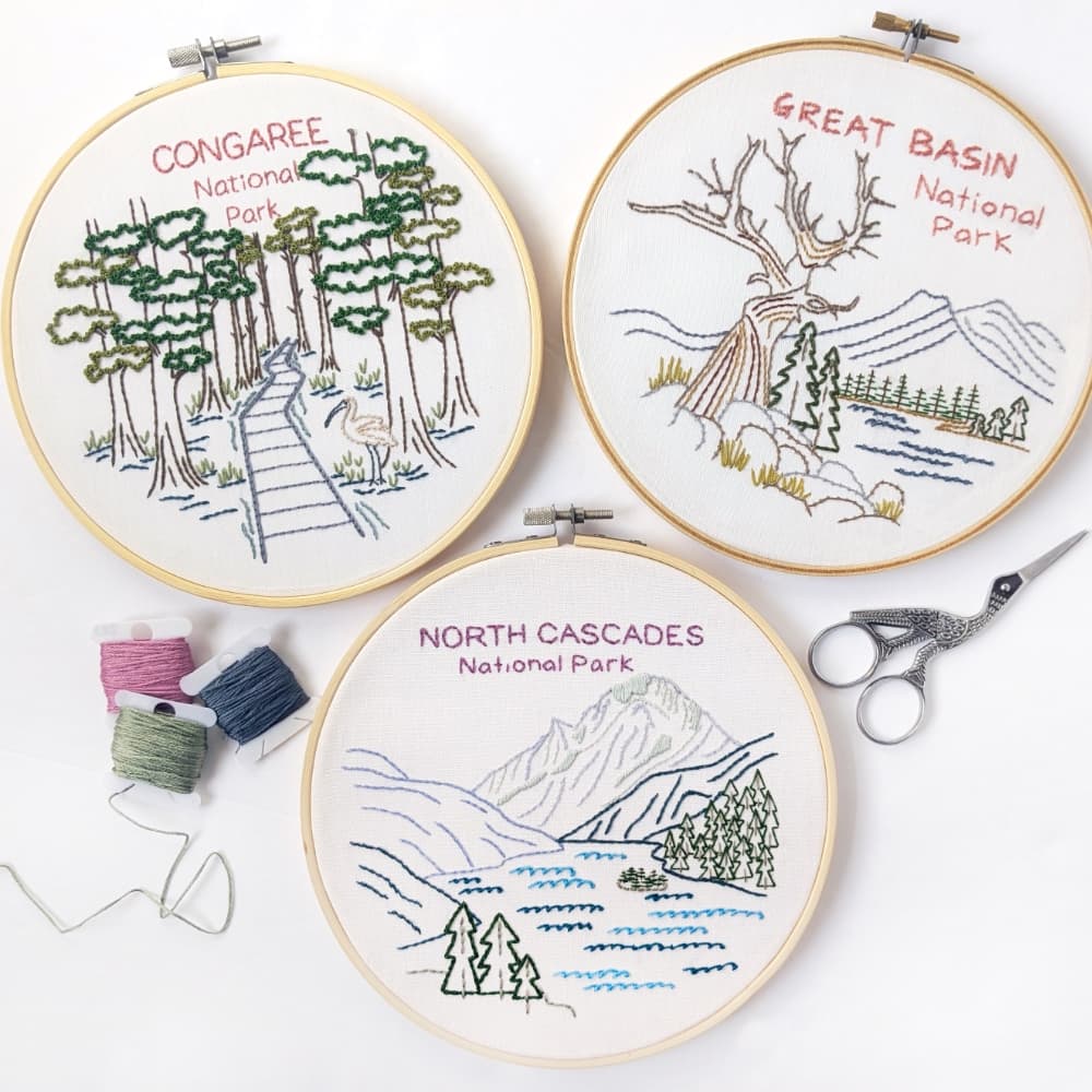 National Park Embroidery Pattern Book {Volume 5} - thumbnail 2