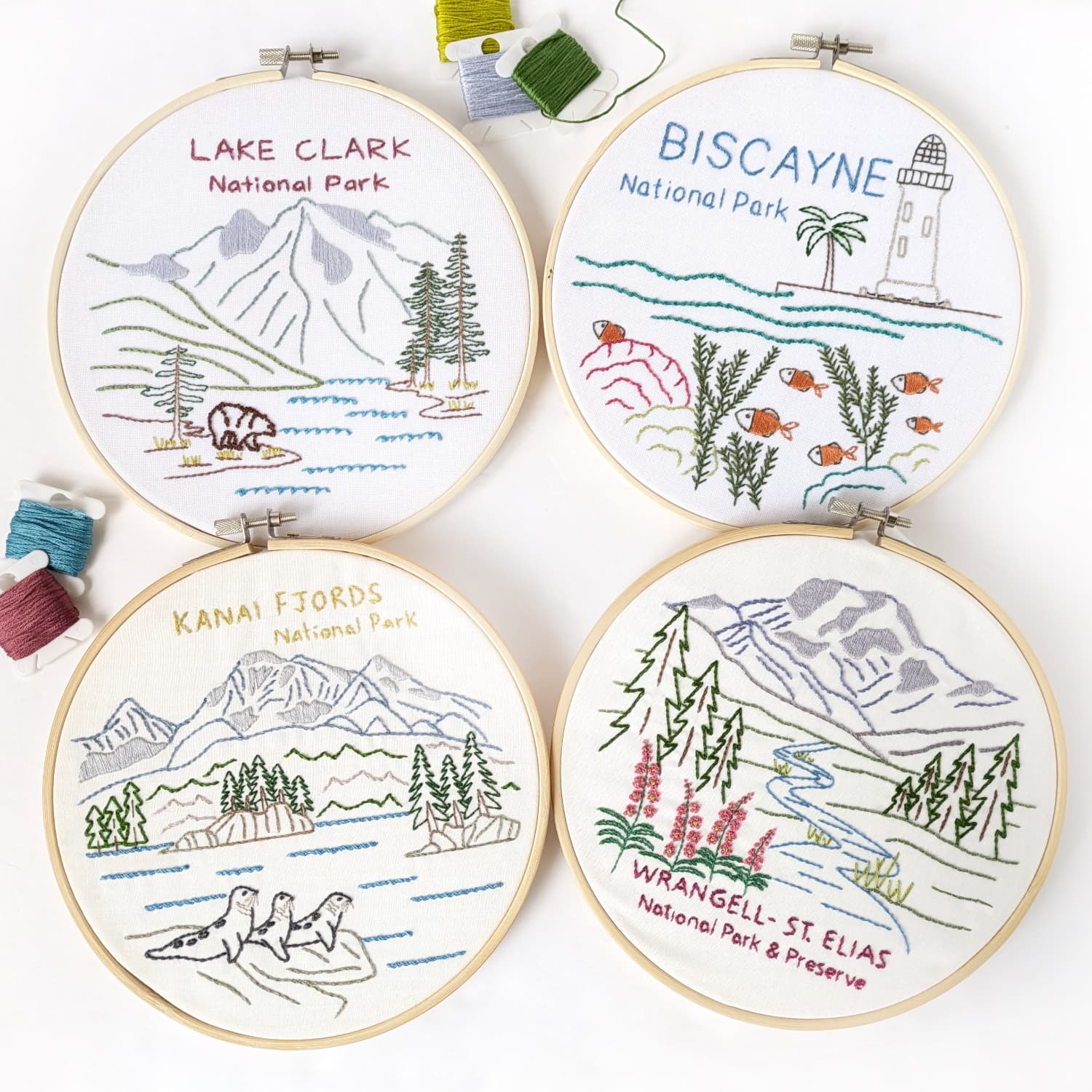 National Park Embroidery Pattern Book {Volume 6} - thumbnail 2
